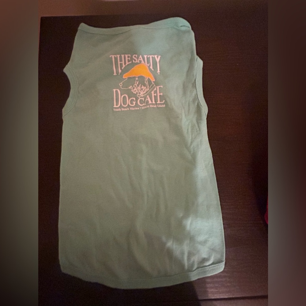 New dog, salty dog pet T-shirt read description for size